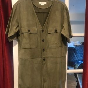 Frame suede jumpsuit !!!FIRM